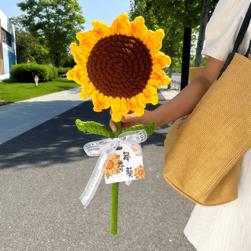 Christmas Gifts, Graduation Season Gifts, Giant Rose And Sunflower Bouquet, Ready-Made, High School Entrance Exam Blessings - Image 1